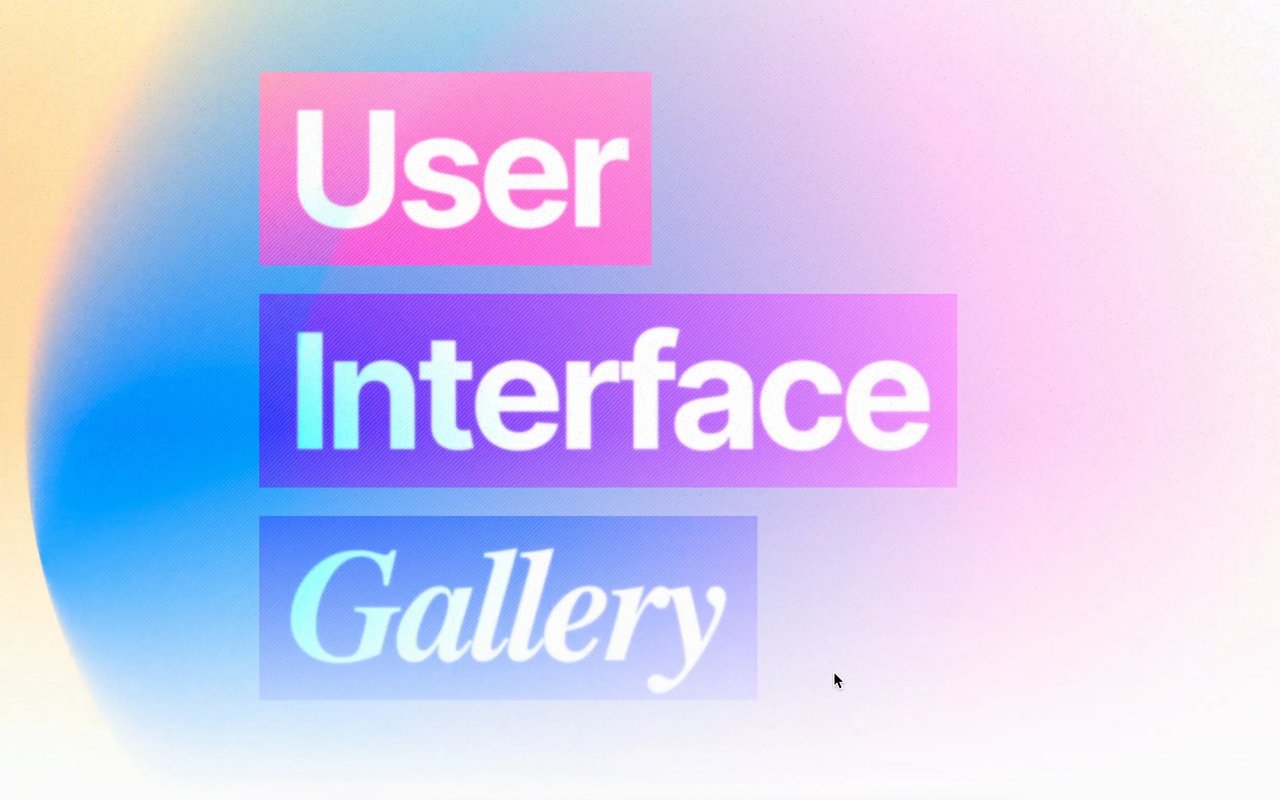 User Interface Gallery — Godly
